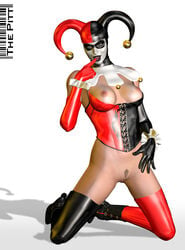 3d batman_(series) dc female female_only harley_quinn harley_quinn_(classic) human solo tagme the_pitt