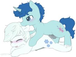 anal anal_sex double_diamond_(mlp) duo equine friendship_is_magic horn horse male mammal my_little_pony party_favor_(mlp) penetration smallandnaughty unicorn yaoi