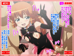 censored female haneoka_meimi kaitou_saint_tail orange_hair saint_tail tagme