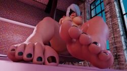 1girls 3d animated aswababa barefoot big_breasts black_toenails blindfold breasts feet female female_focus female_only foot_fetish giantess light-skinned_female light_skin looking_at_viewer looking_down low-angle_view nier nier:_automata no_sound nude nude_female pov short_hair sitting soles solo stepped_on tagme toenail_polish toes video white_hair yorha_2b