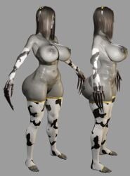 3d blender cow_print_gloves cow_print_stockings huge_ass huge_breasts huge_butt huge_thighs left_4_dead left_4_dead_2 thedammcoworker witch