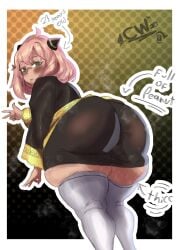 anya forger from spy x family by cartoonwizzard