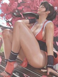 mai shiranui from fatal fury by jul3d