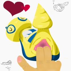 color dunsparce female feral fingering human insertion interspecies joe123123123 nude pokémon_(species) pokemon pokephilia size_difference tagme vulva