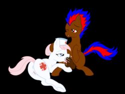 earth_pony equine female friendship_is_magic fur male my_little_pony nurse_redheart pony shadowovermars straight tagme