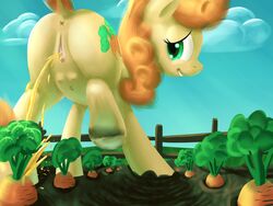 friendship_is_magic golden_harvest my_little_pony urine peeing urine tagme