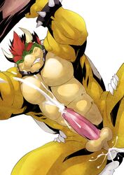 abs anal anthro balls bowser claws closed_eyes cum cum_in_ass cum_inside cumshot duo edit erection from_behind furry furry_only humanoid_penis interspecies kokuhane langdon_marston male male_only mario_(series) nintendo no_humans nude penetration penis scalie sex video_games yaoi