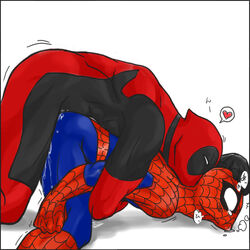 2boys anal anal_sex artist_request bara boy_rape crying cum cum_in_ass cum_inside cum_on_ass deadpool doggy_style drooling forced_yaoi fully_clothed gay male male_only marvel multiple_males nothing_to_censor peter_parker pinned rape restrained smooth_skin spandex spider-man spider-man_(series) tears through_clothes through_clothing wade_wilson yaoi