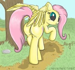 cynicalmoose fluttershy_(mlp) friendship_is_magic my_little_pony straight_hair tagme