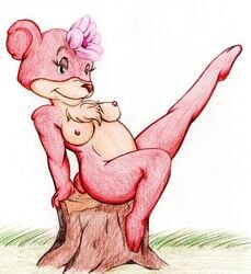 anthro disney e_e_obeso fun_and_fancy_free lulubelle nipples tagme