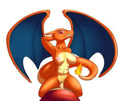 1boy 1boy1girl 1girls abs breasts charizard female grispinne male nintendo nipples pokemon pokemon_(species) pokephilia pussy straight vaginal_penetration