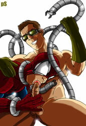 2boys age_difference balls blowjob blowjob_face brown_hair choking cmnm cock_gobble cock_hungry cum_hungry cum_in_mouth doctor_octopus forced_fellatio forced_oral gay gay_sex giving_head gloves goggles going_down_on holding_penis male male_only marvel mask mask_partly_removed metal_tentacles mouth_full_of_cock mouth_full_of_cum mouthful multiple_boys naked older_dom_younger_sub older_penetrating_younger on_side oral oral_rape oral_sex orgasm_from_oral penis_in_mouth ps questionable_consent spider-man spider-man_(series) straight_hair sucking_off superhero superhero_costume supervillain tentacle tentacle_on_male tentacles veiny_penis white_background xxx-men yaoi