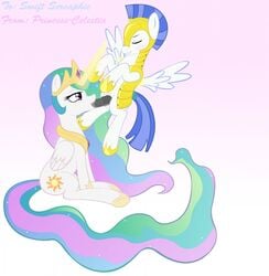 alicorn bluebean equine female friendship_is_magic male mammal my_little_pony pegasus princess_celestia_(mlp) royal_guard_(mlp) tagme