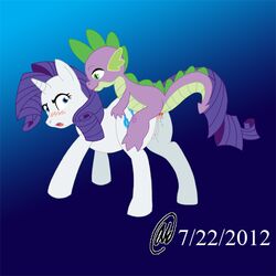 rarity (mlp) from friendship is magic by uisce