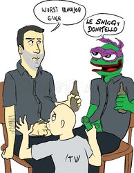 4chan donatello male_only mike_stoklasa pepe_the_frog redlettermedia teenage_mutant_ninja_turtles