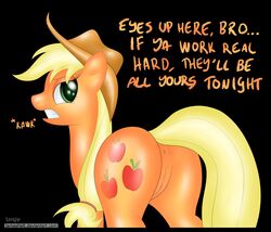 applejack (mlp) from friendship is magic by jameshalt