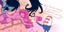 adventure_time frostbackcat marceline peppermint_butler princess_bubblegum