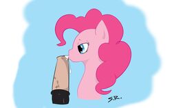 earth_pony equine female feral friendship_is_magic fur male mammal my_little_pony nude penis pinkie_pie_(mlp) pony saran-rape side_view straight tagme