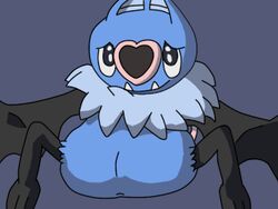 color female female_only front_view nudity pokemon solo swoobat vulva