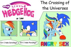 3pac blue_fur crossover friendship_is_magic furry hedgehog mammal my_little_pony rainbow_dash_(mlp) smooth_skin sonic_(series) sonic_the_hedgehog