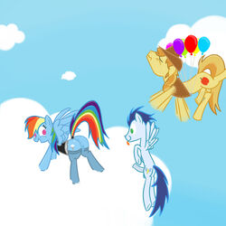 braeburn_(mlp) earth_pony equine friendship_is_magic horse my_little_pony pegasus rainbow_dash_(mlp) smooth_skin soarin_(mlp) w300 wonderbolts_(mlp)