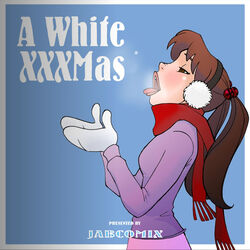 brown_eyes brown_hair christmas comic earmuffs female jab jab_comix mittens ponytail santa_claus scarf solo tagme