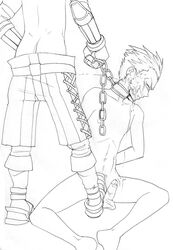 2boys balthier final_fantasy final_fantasy_xii gay male male_only multiple_boys penis shoejob tagme vossler