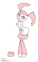 1girls 2d breasts female female_only gynoid humanoid jenny_wakeman my_life_as_a_teenage_robot nipples robot robot_girl robot_humanoid smooth_skin solo tagme teenager velenor xj-9