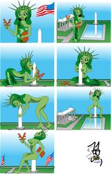 statue of liberty fan art