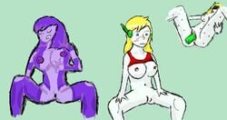 2d artificial_intelligence cave_story cortana cortana_v1 crossover curly_brace female female_focus female_only halo_(game) halo_(series) masturbation nude nude_female purple_body tagme vaginal_penetration