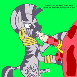 anonymous_male friendship_is_magic my_little_pony randomdouche straight_hair tagme zecora_(mlp)