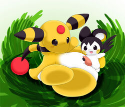 ampharos emolga handjob nintendo penis pokemon pokemon_(species) schnecken source_request year_request