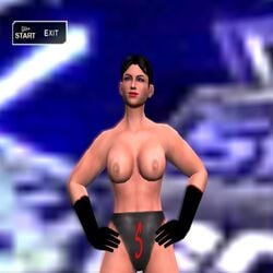 3d cir-el dc dc_comics mod supergirl superman_(series) tagme toplesssuperheroinewrestling wwe