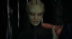 3d 3d_(artwork) asari harbinger_of_your_erection mass_effect mass_effect_2 partial_male shiala tagme