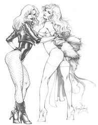 black_canary crossover dc dinah_lance emma_frost green_arrow_(series) greg_larocque marvel tagme white_queen x-men