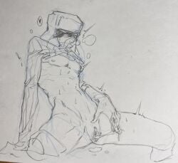 1cuntboy countryhumans cum_in_pussy cuntboy cuntboy_only eyepatch masturbation no_underwear soviet_union_(countryhumans) ushanka