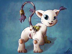 gatomon from digimon by tasteful-clopper