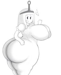 1girls adventure_time alternate_version_available big_ass big_breasts big_breasts big_thighs cartoon_network clothed_female colonbey crown curvy curvy_figure hand_on_ass hourglass_figure huge_ass huge_breasts huge_breasts huge_thighs nipple_bulge princess_bubblegum sketch solo solo_female voluptuous voluptuous_female waving_at_viewer waving_hand