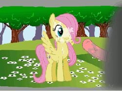 animal animated cub cum_on_face cumshot equine_penis facial female filly fluttershy_(mlp) friendship_is_magic horse horsecock licking_lips male my_little_pony smile straight_hair wingboner young younger zed001