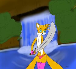 anthro barsikrus canine fox fur male male_only mammal solo sonic_(series) tagme tails