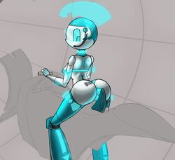 1girls 2d female female_only humanoid jenny_wakeman my_life_as_a_teenage_robot robot robot_girl robot_humanoid smooth_skin solo tagme velenor