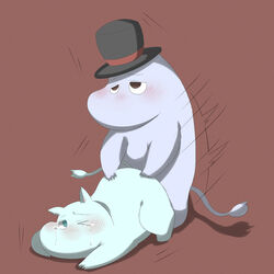 incest male moomin moominpappa multiple_males the_moomins yaoi