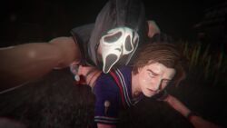 animated big_butt big_penis camera camera_view crying cum danny_johnson dead_by_daylight dominant eyes_rolling_back floor forced gay ghostface grabbing grabbing_from_behind grabbing_hair hand_print jiggle looking_at_viewer male male_only oiled on_stomach open_mouth scream socks sound steve_harrington stranger_things submissive tagme thighhighs thong tyzo1 video wet yaoi