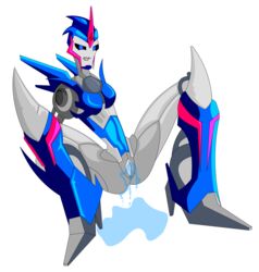 arcee arcee_(prime) female pussy pussy_juice solo tagme transformers transformers_prime
