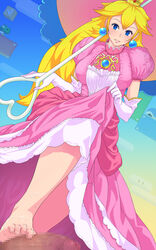 censored mario mario_(series) nintendo pink_doragon princess_peach super_mario_bros. tagme