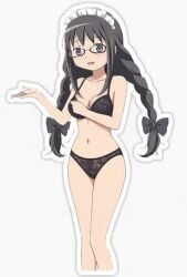 akemi homura from mahou shoujo madoka magica