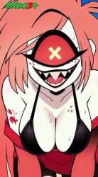 ai_generated animated artist_request cherri_bomb cherri_bomb_(hazbin_hotel) ends34 hazbin_hotel tagme video