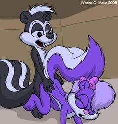 2009 color female fifi_la_fume furry hair male pepe_le_pew skunk smooth_fur tiny_toon_adventures warner_brothers whore_o._matic