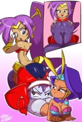 risky boots from shantae by papersketch