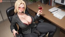 tsunade from naruto by sir-flameheart